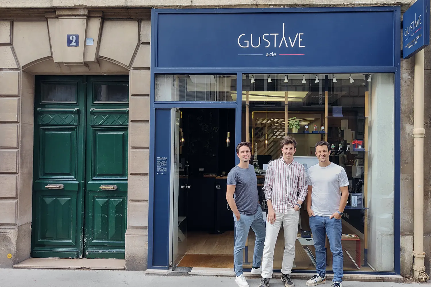 Banner Store Gustave & cie Paris