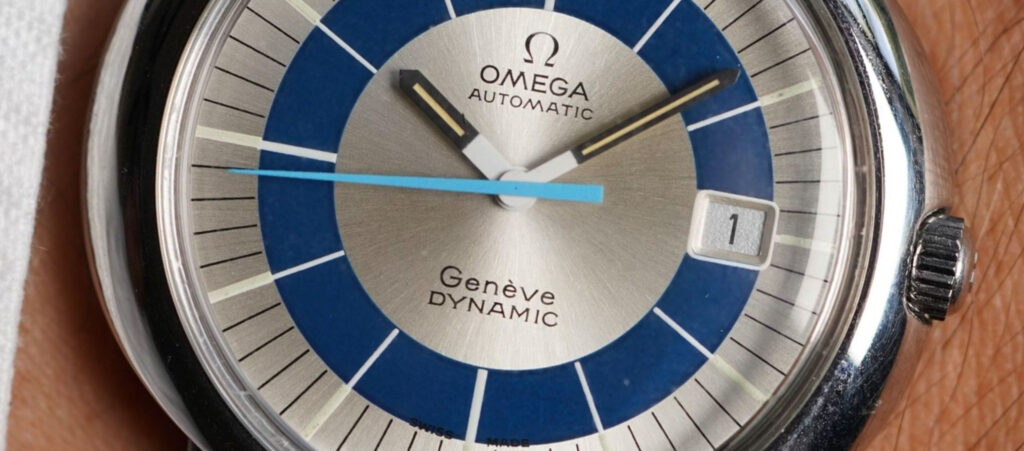 Trotteuse d'une montre Omega Dynamic